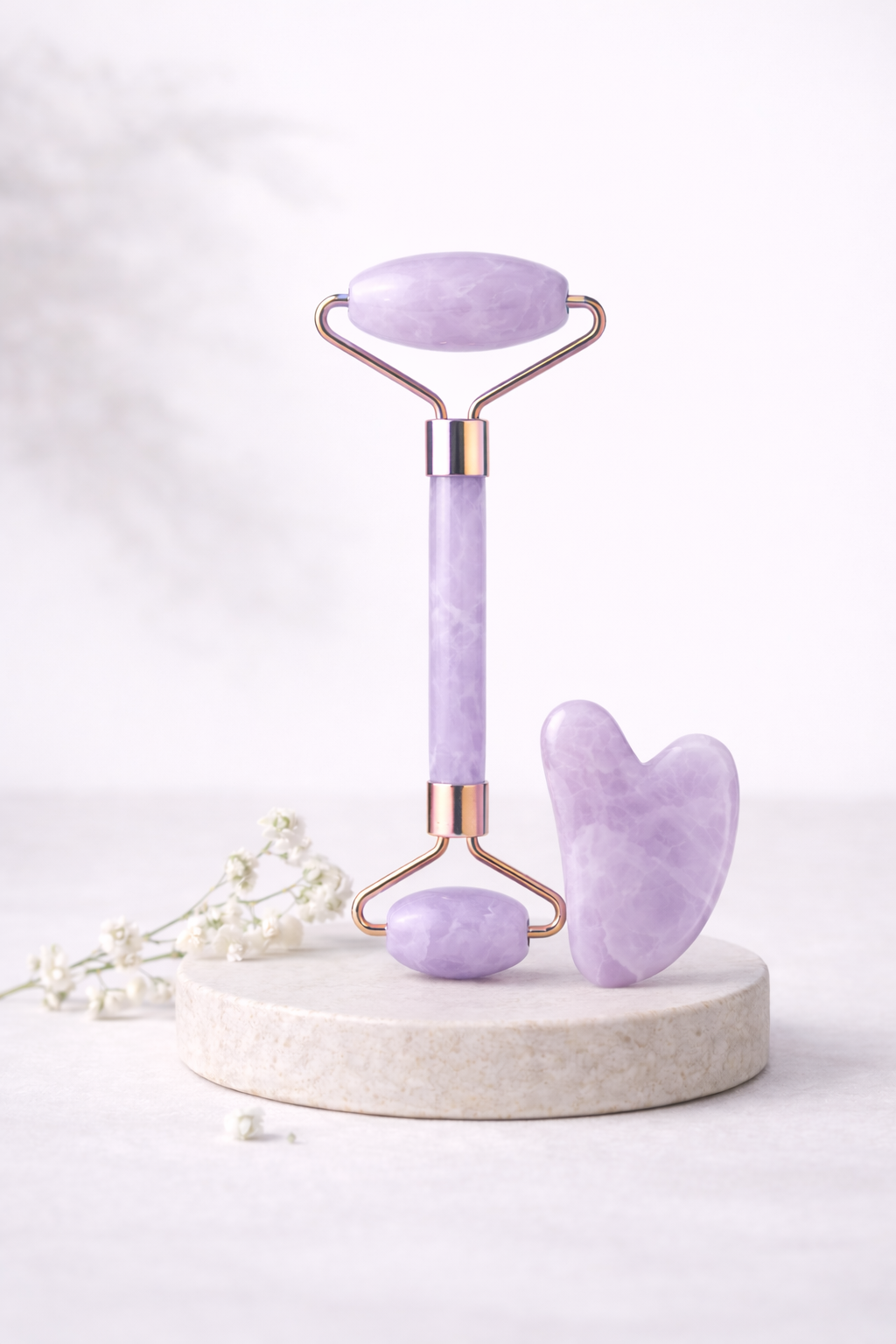 Facial Roller & Gua Sha Set