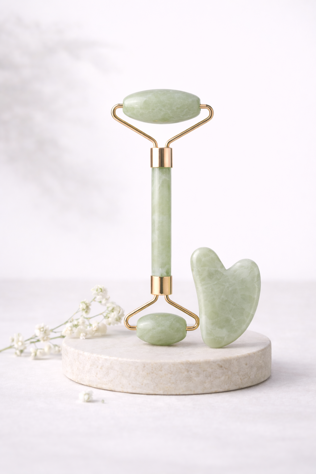 Facial Roller & Gua Sha Set